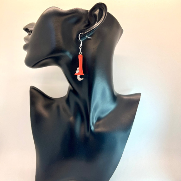 Mechanic Earrings - Wrench Earrings - Tool Box Earrings - Gifts for Mechanics - Picture 6 of 10